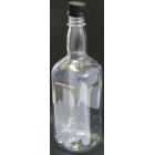 1 litre Square PET Bottle  - ctn 12